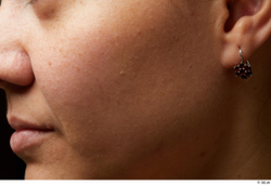 Face Mouth Cheek Ear Skin Woman Slim Studio photo references